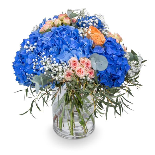 Bouquet of hydrangeas